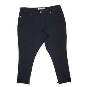 BKE Gabby Style Curvy Fit High Rise Ankle Skinny Black Jeans Size 36 (40x27)
